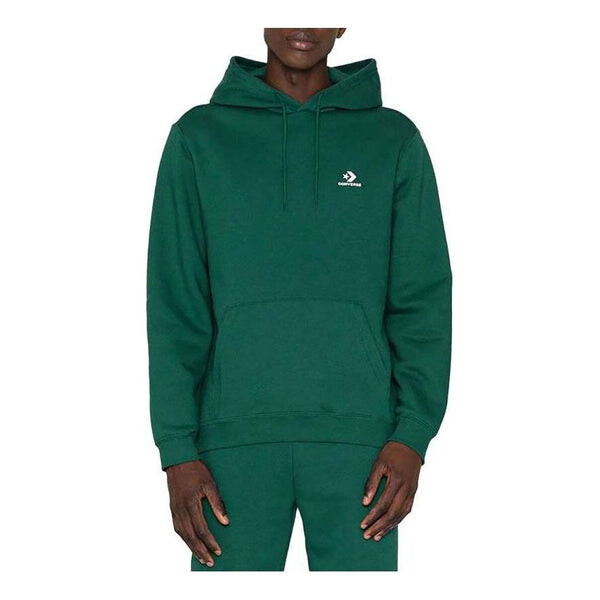 

Толстовка go-to embroidered star chevron standard-fit pullover hoodie 'green' Converse, зеленый