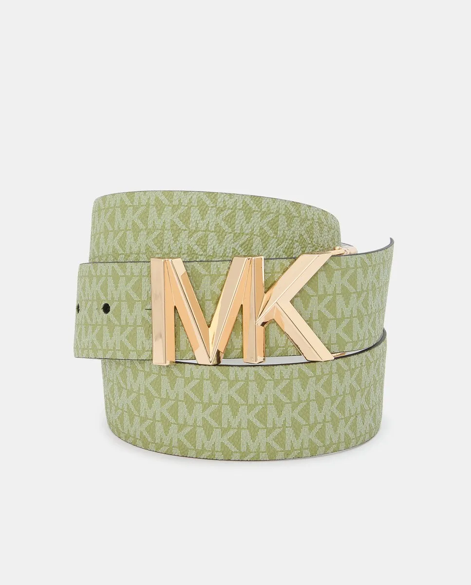

Ремень двусторонний 38мм Michael Kors, цвет Verde Agua