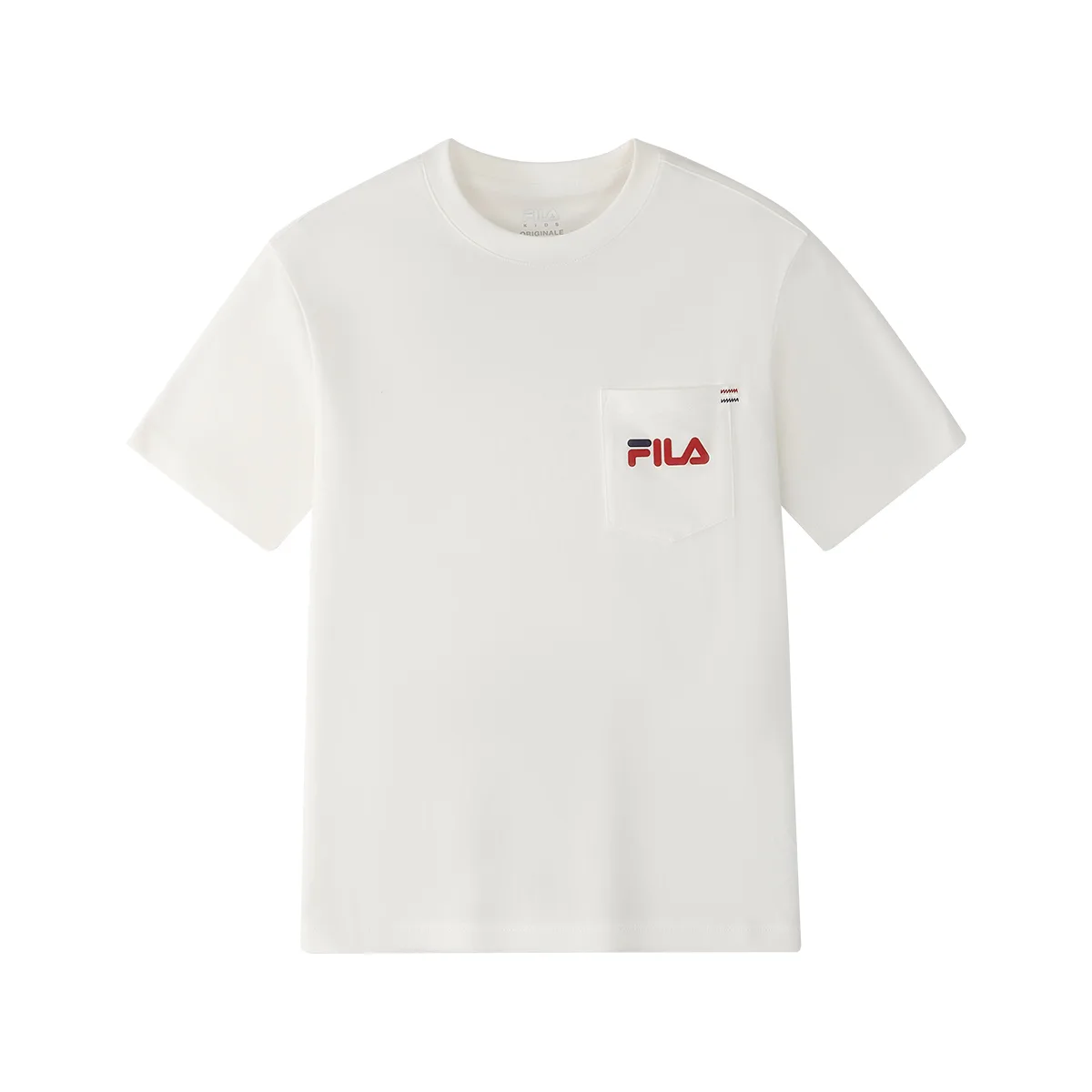 FILA KIDS Детская футболка с коротким рукавом Cloud White