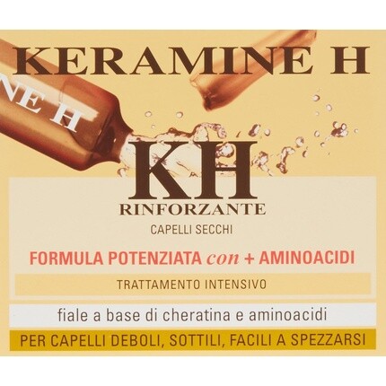 Флаконы цвета слоновой кости для сухих и тонких волос - Уход за волосами Keramine H — фото 2