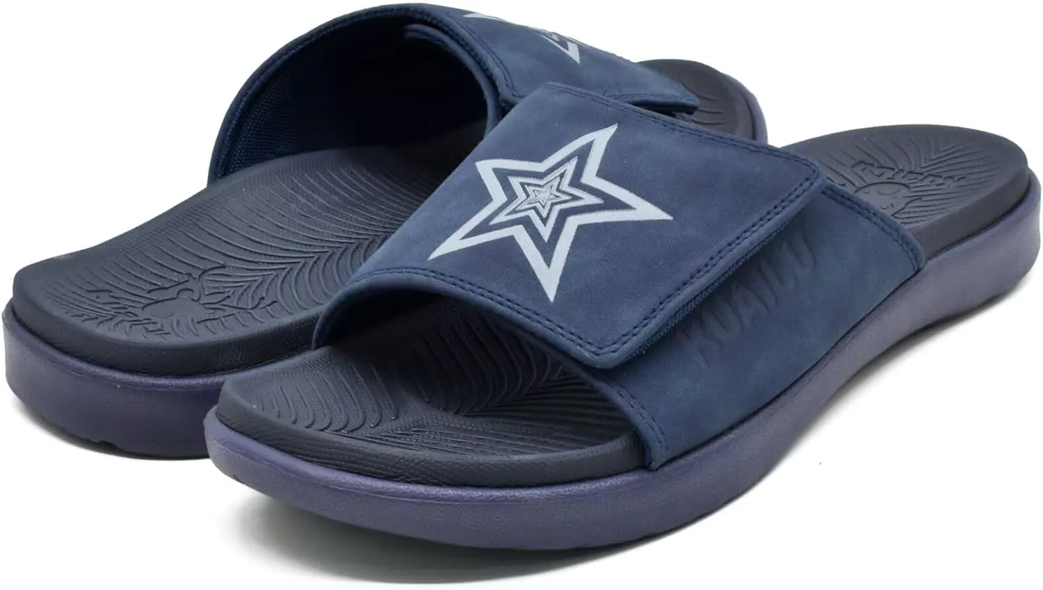 

Мужские шлепанцы KuaiLu с мягкой подушкой, спортивные сандалии с поддержкой свода стопы при плантарном фасциите, регулируемые с открытым носком, летние тапочки, легко надевать, для улицы и дома, размеры 7-15, темно-синий