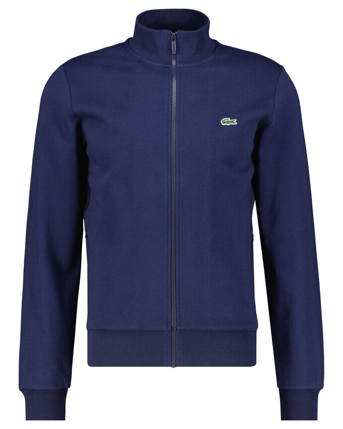 Толстовка Lacoste, повседневная спортивная одежда, синий