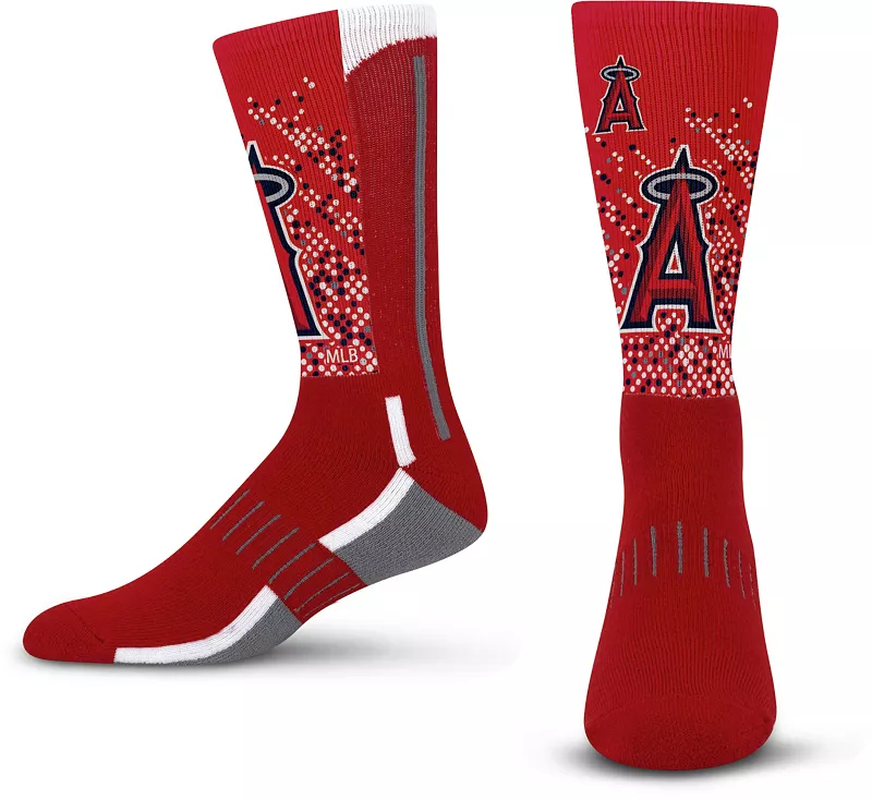

Молодежные носки с талисманом Los Angeles Angels для босых ног For Bare Feet