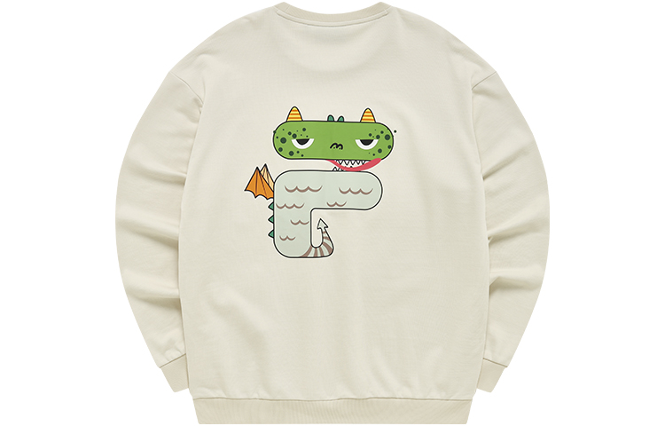 

Футболка унисекс цвета лактозы FILA FUSION