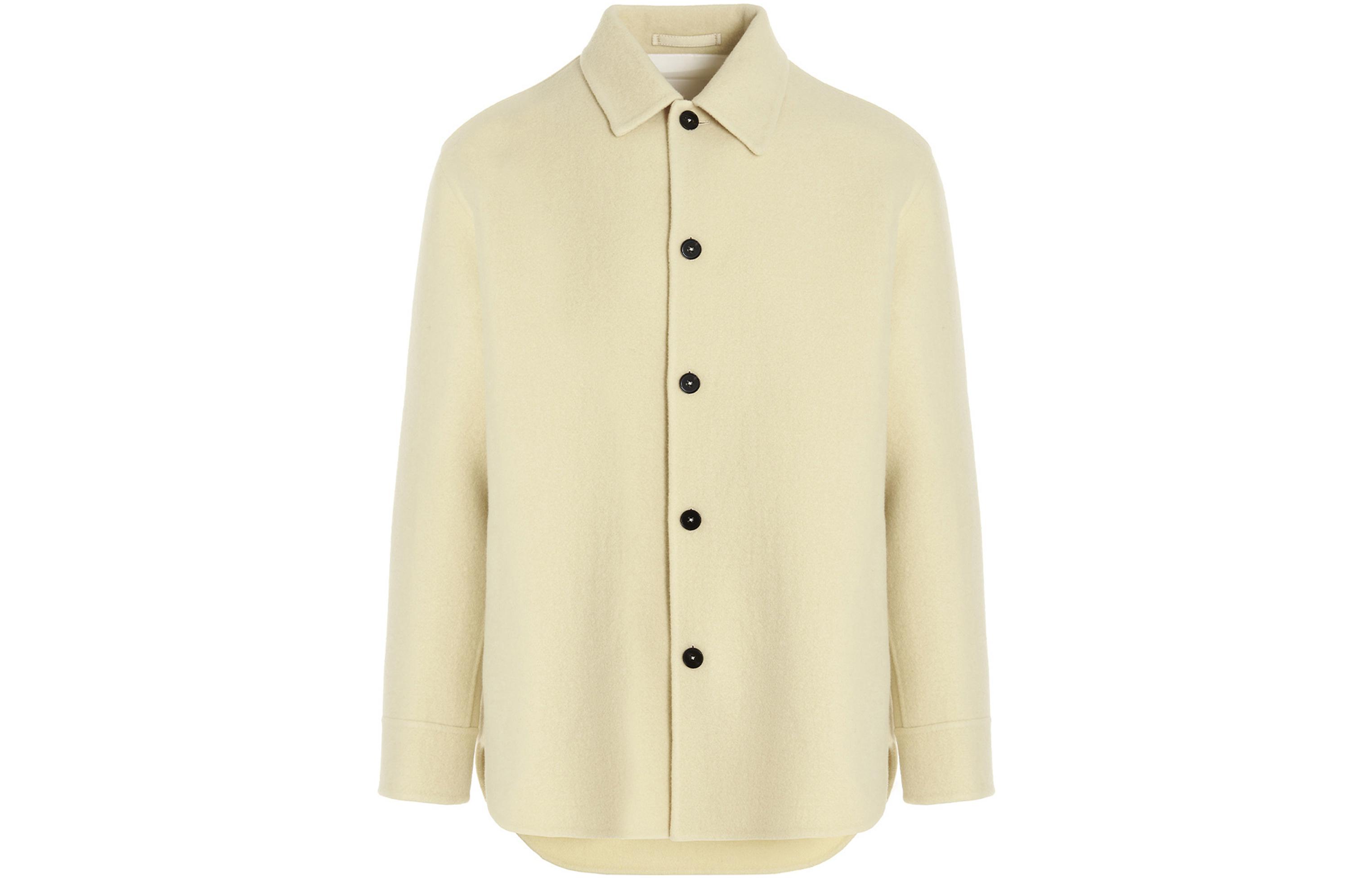 

JIL SANDER Длинный рукав застегивающийся рубашка, Beige