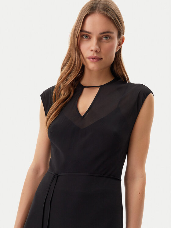 Коктейльное платье стандартный крой K20K208366 Calvin Klein, черный — фото 3