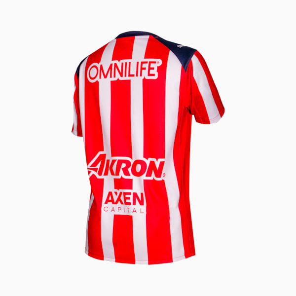 Футболка для больших детей Chivas 25/26 Home Replica Puma, красный — фото 4