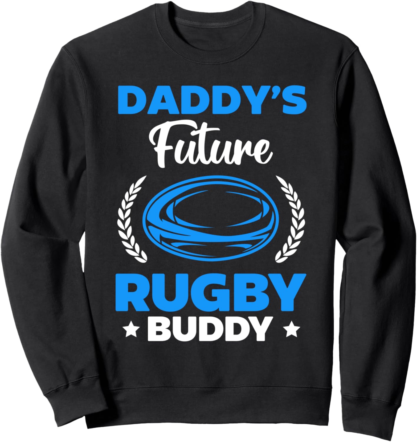 

Толстовка для новорожденного регбиста Будущий друг папы, черная Rugby Baby Rugby Toddler Newborn Rugby Player