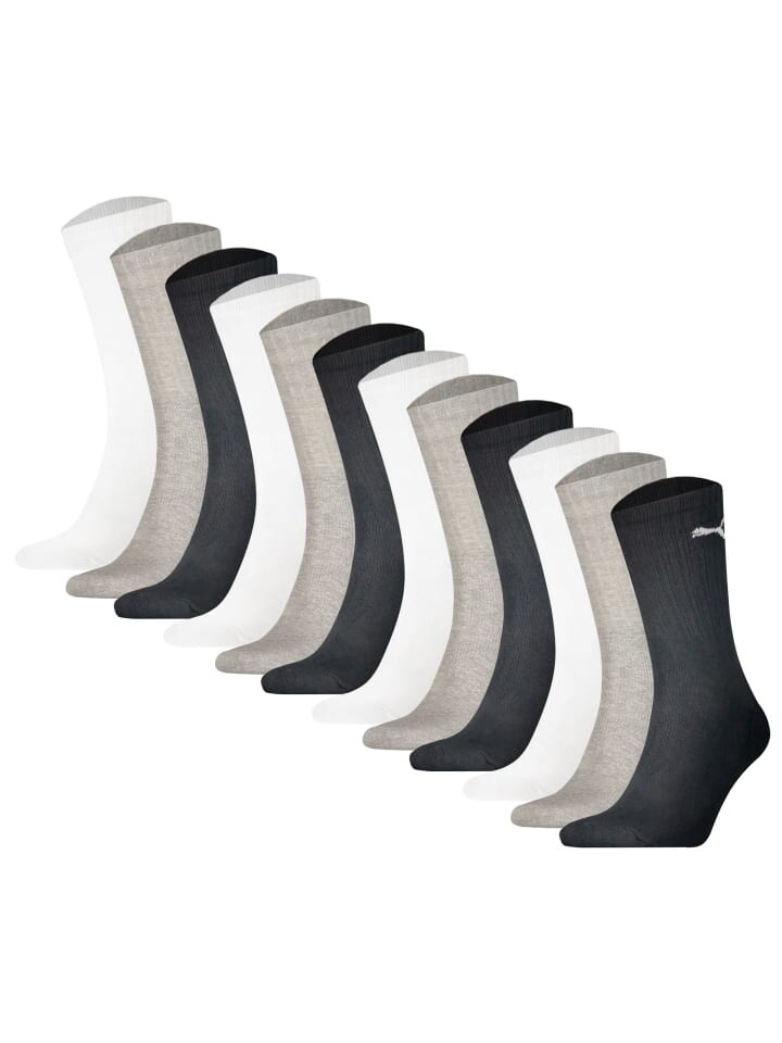 

Носки Puma 12er Pack, цвет schwarz/weiß/grau