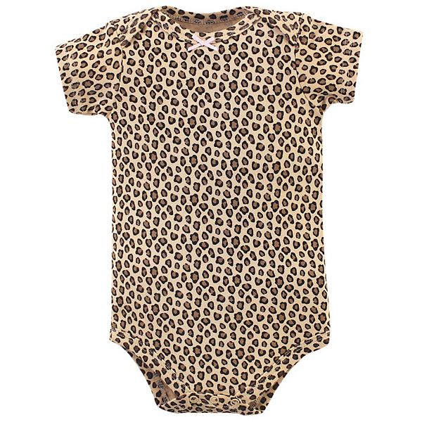 Боди для девочки cotton, modern pink safari, 6-9 месяцев Hudson Baby — фото 3