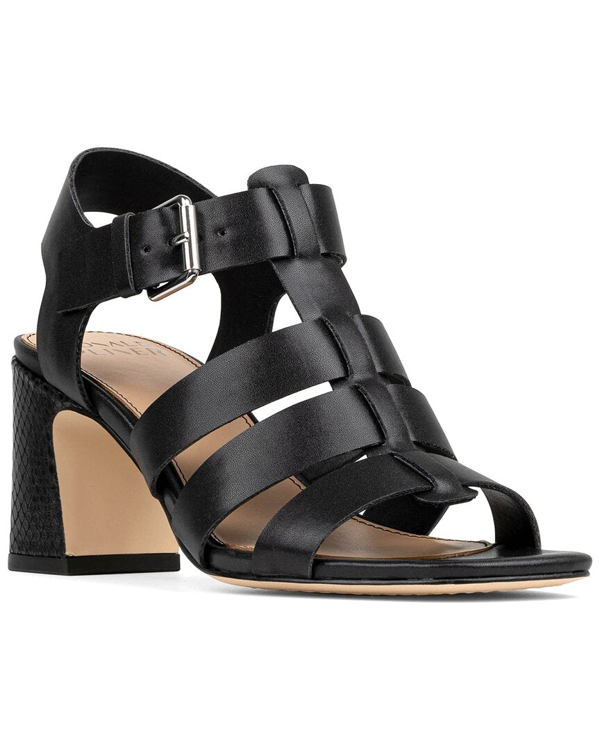 Donald Pliner Dashira Leather Sandal, черный