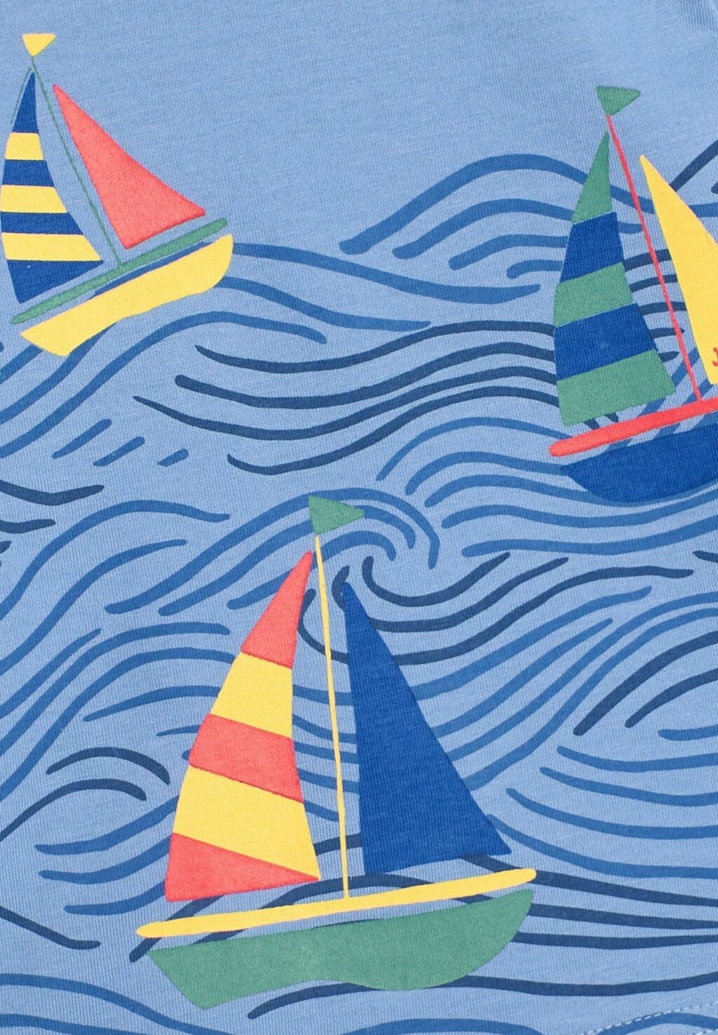 

Рубашка с длинным рукавом SAILBOAT PRINTED REGULAR FIT JoJo Maman Bébé, синий