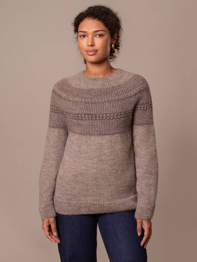 

Джемпер с узором в стиле британской шерсти Celtic & Co.