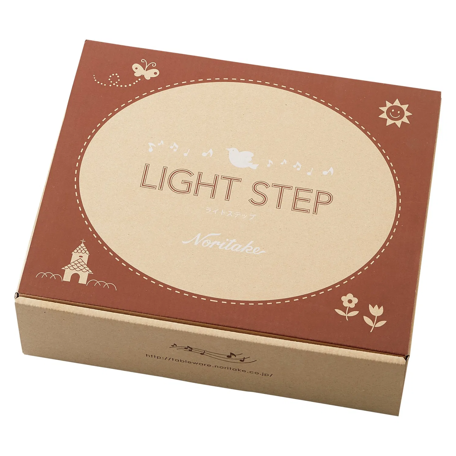 Детский набор посуды Noritake «Light Step» из 4 предметов, синий — фото 3