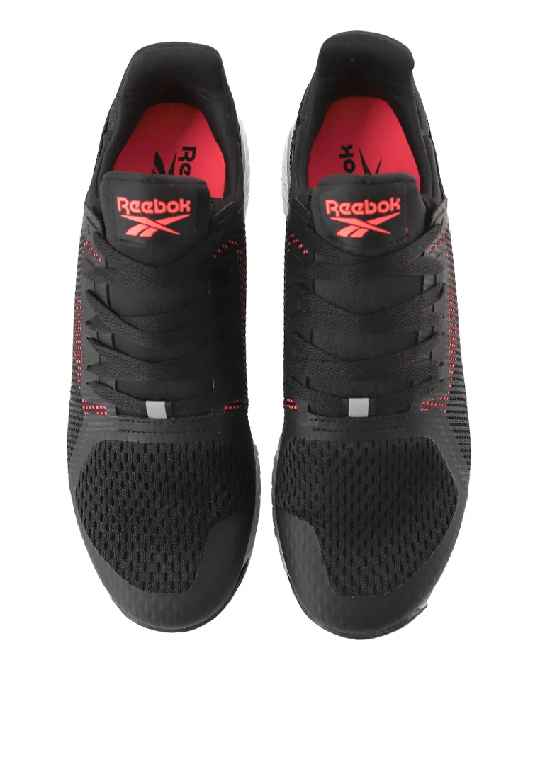 Кроссовки Flip Charge Reebok, черный/оранжевый/серый — фото 4