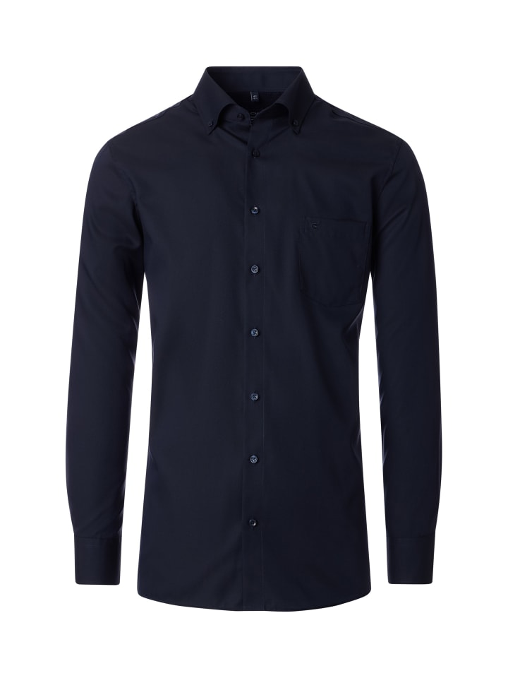 

CASAMODA Деловая рубашка среднего синего цвета