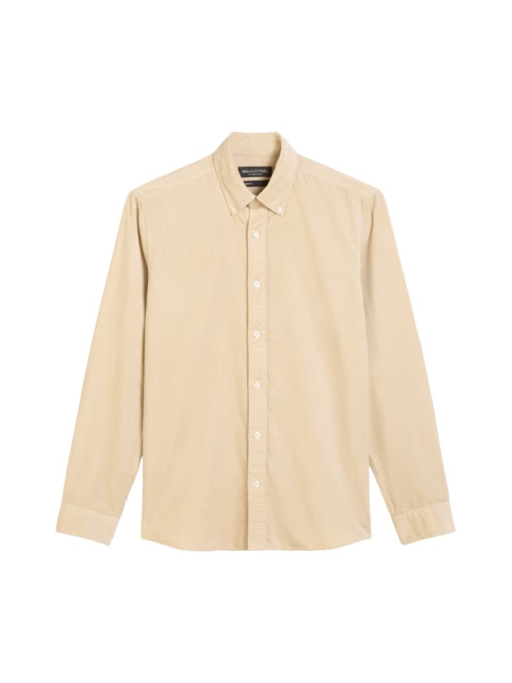 

Marc O'Polo Обычная вельветовая рубашка цвета "Джонсборо кремового"