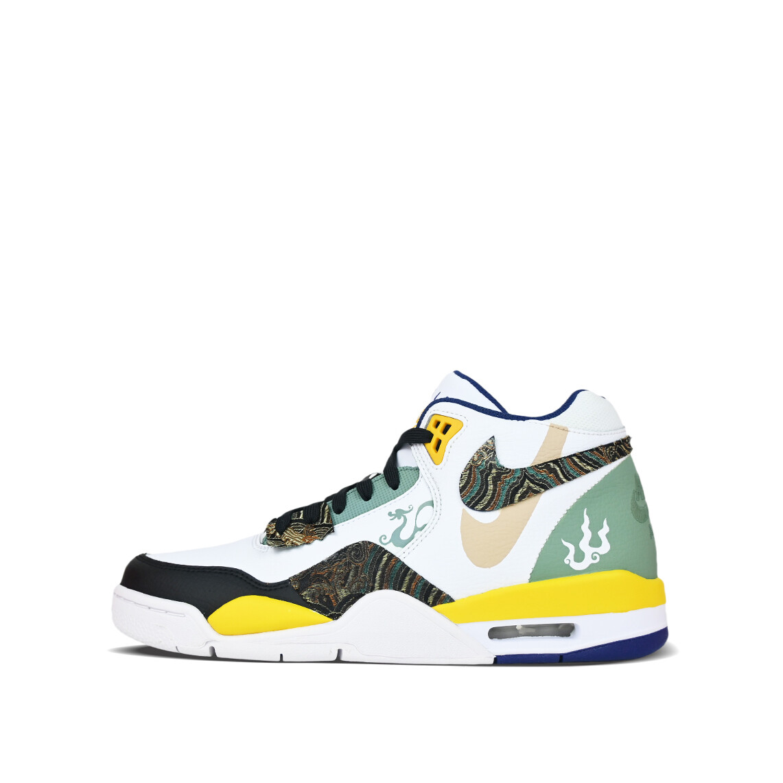 

Кроссовки для баскетбола Flight Legacy Vintage Men Mid-Top White Nike