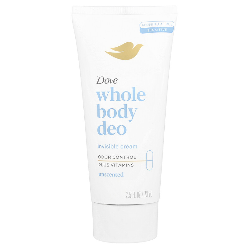 

Dove, Дезодорант для всего тела, без запаха, 73 мл (2,5 жидк. унц.)