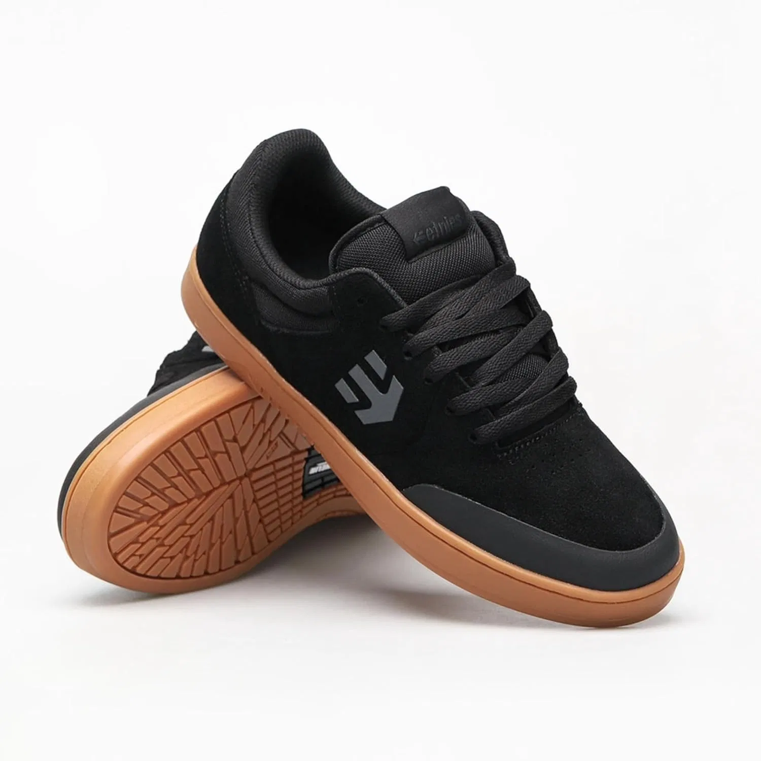 Мужские кроссовки Etnies Fader V. Fusion, Black Dark Grey Rubber — фото 3