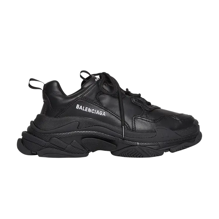 Кроссовки Balenciaga Balenciaga Wmns Triple S Sneaker 'Black', черный