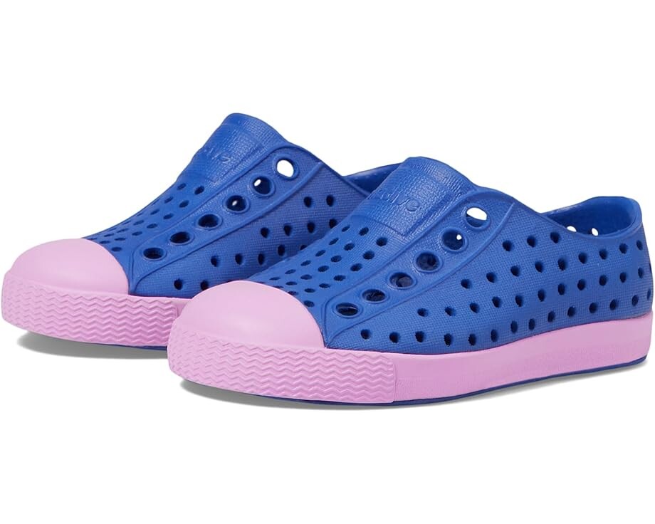 

Кроссовки Native Shoes Kids Jefferson, цвет Adventure Blue/Chillberry Pink