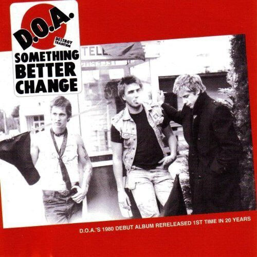 

CD диск Doa: Something Better Change