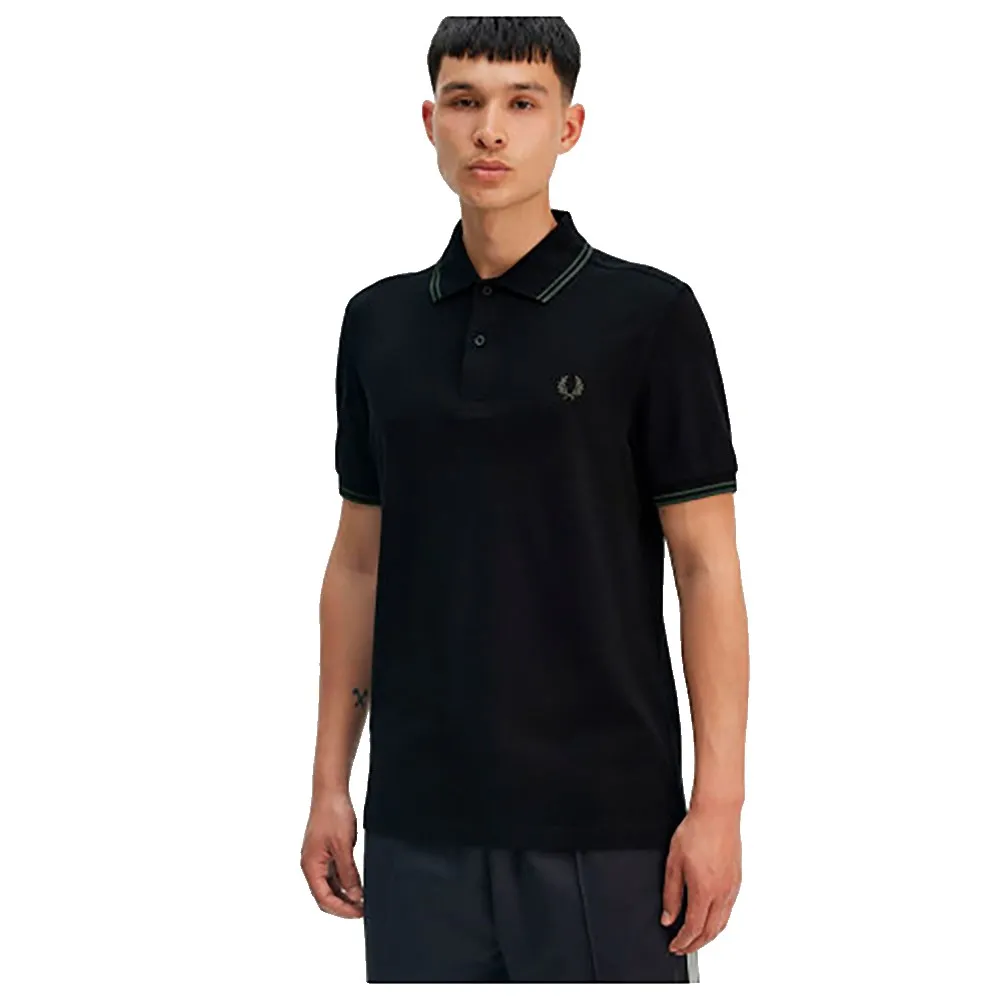 

Поло с коротким рукавом Fred Perry M3600, черный
