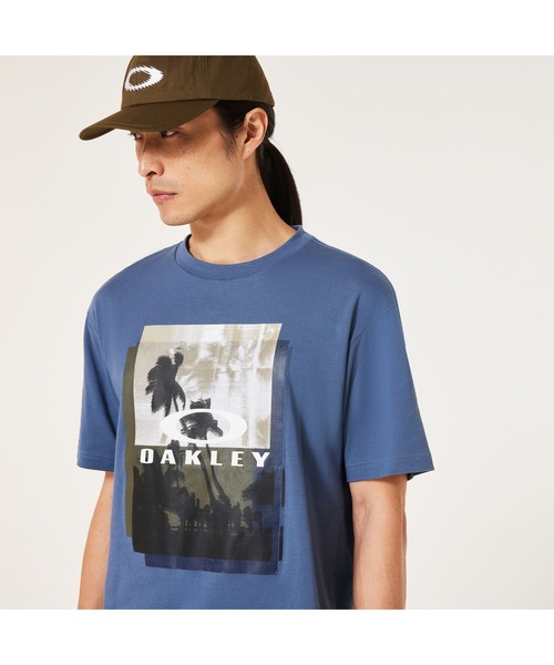 

Футболка техническая, влагоотводящая, быстросохнущая, с защитой UPF+ OAKLEY Enhance QDC SS Tee Sunset 4.0, синий