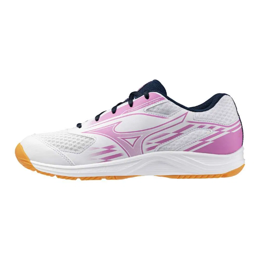 Кроссовки для настольного тенниса «Cross Match Smash» от Mizuno, White X Black — фото 2