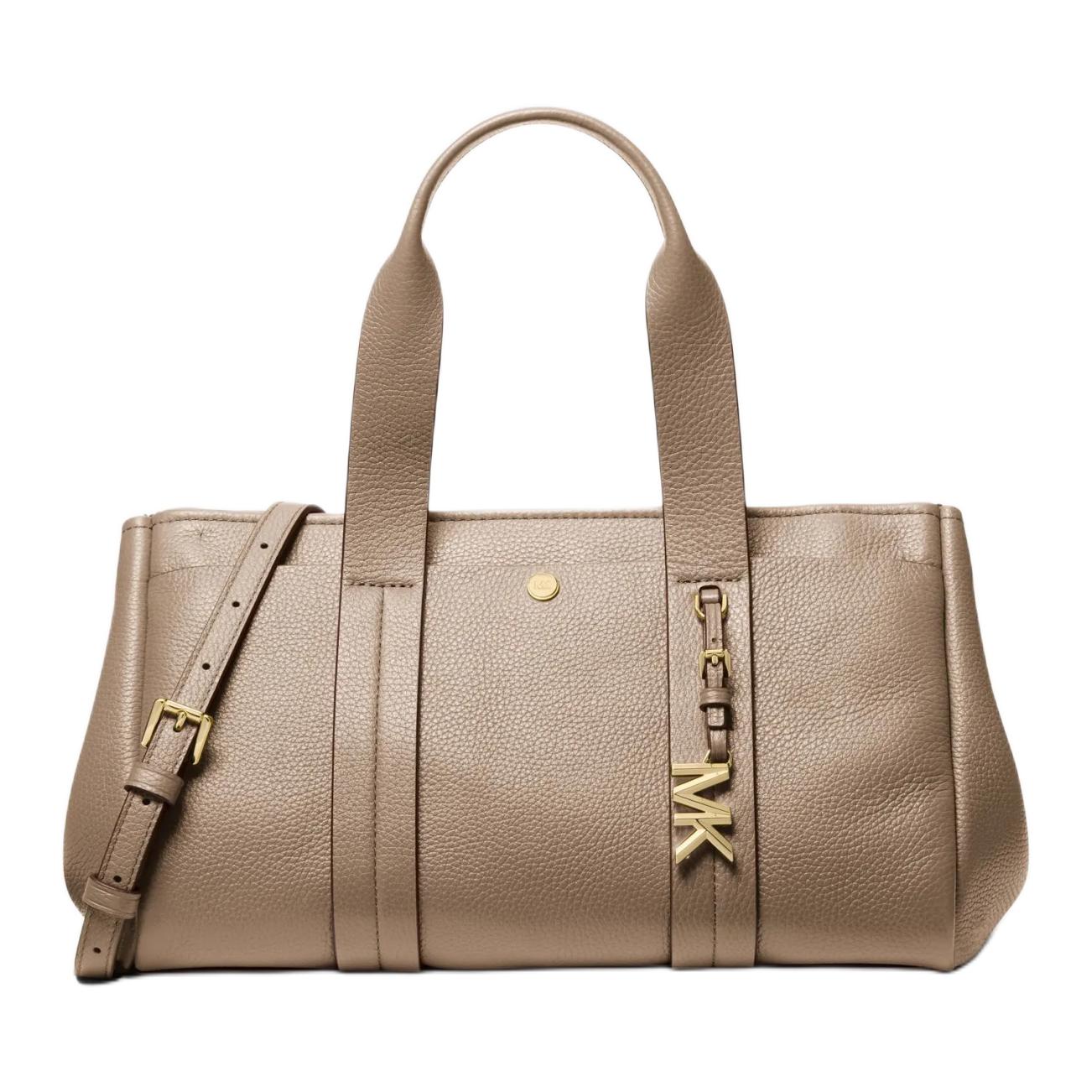 

MICHAEL KORS Женская маленькая сумка из коровьей кожи бежевого цвета