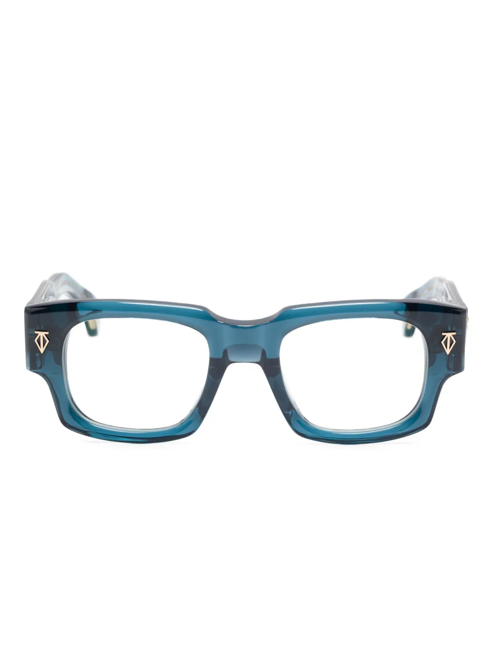 

Очки в прямоугольной оправе T Henri Eyewear, синий