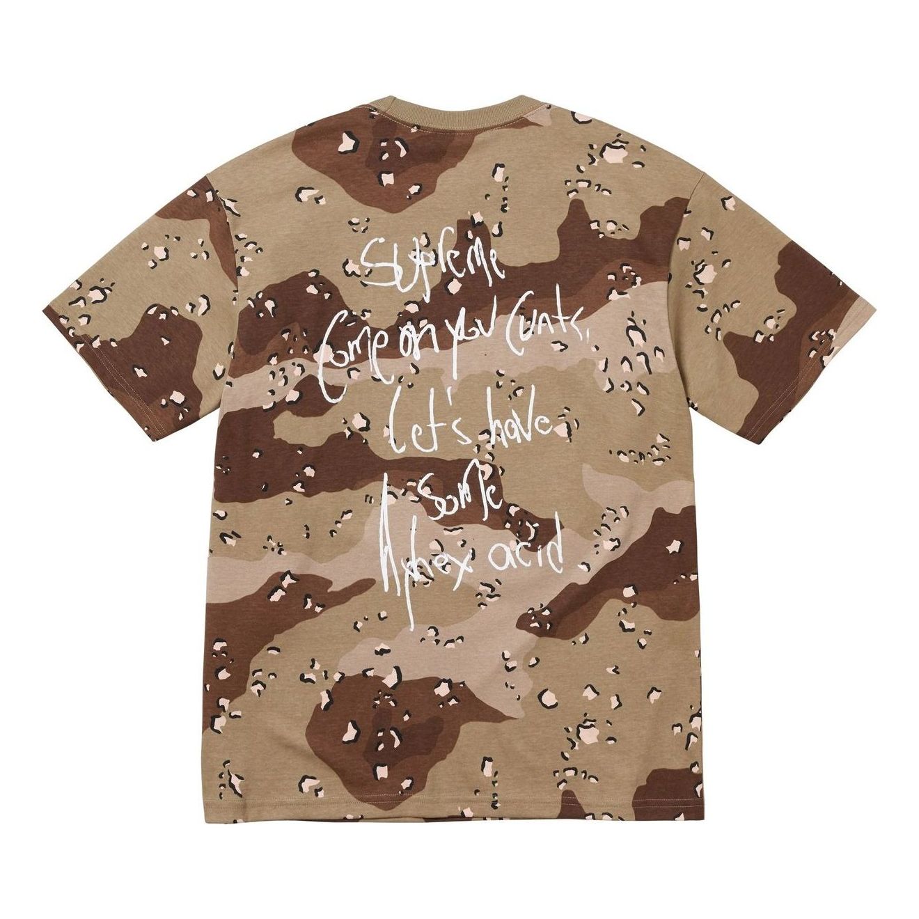 Футболка Supreme x Aphex Twin Windowlicker 'Chocolate Chip Camo' — фото 2