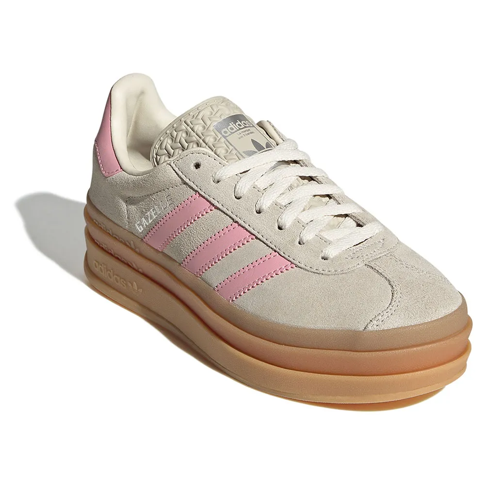 Кроссовки adidas Originals Gazelle Bold, бежевый — фото 4