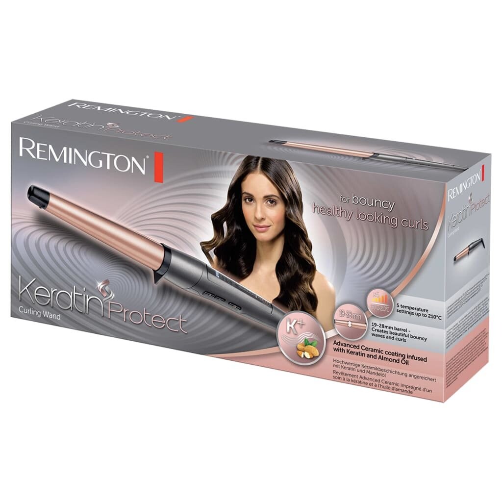 Щипцы для завивки REMINGTON Keratin Protect CI83V6, 19-28 мм — фото 2