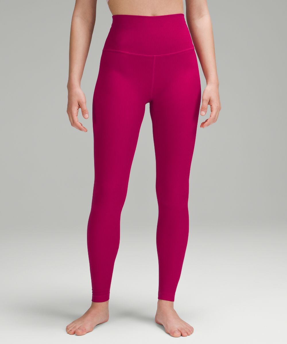 

Леггинсы с высокой посадкой в рубчик Align Lululemon