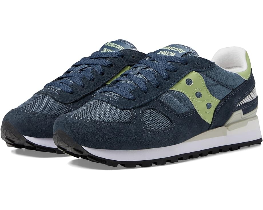 

Кроссовки Saucony Originals Shadow Original, цвет Navy/Lime