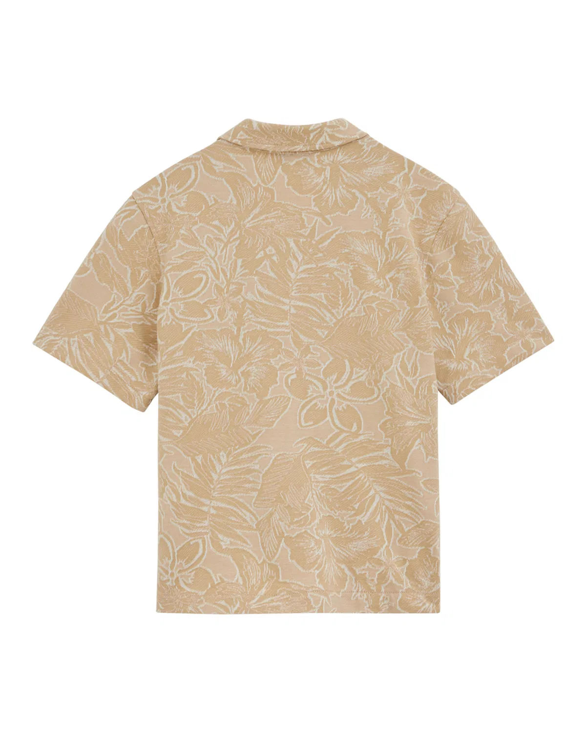 Рубашка на пуговицах стандартного кроя We Fashion, Beige — фото 2