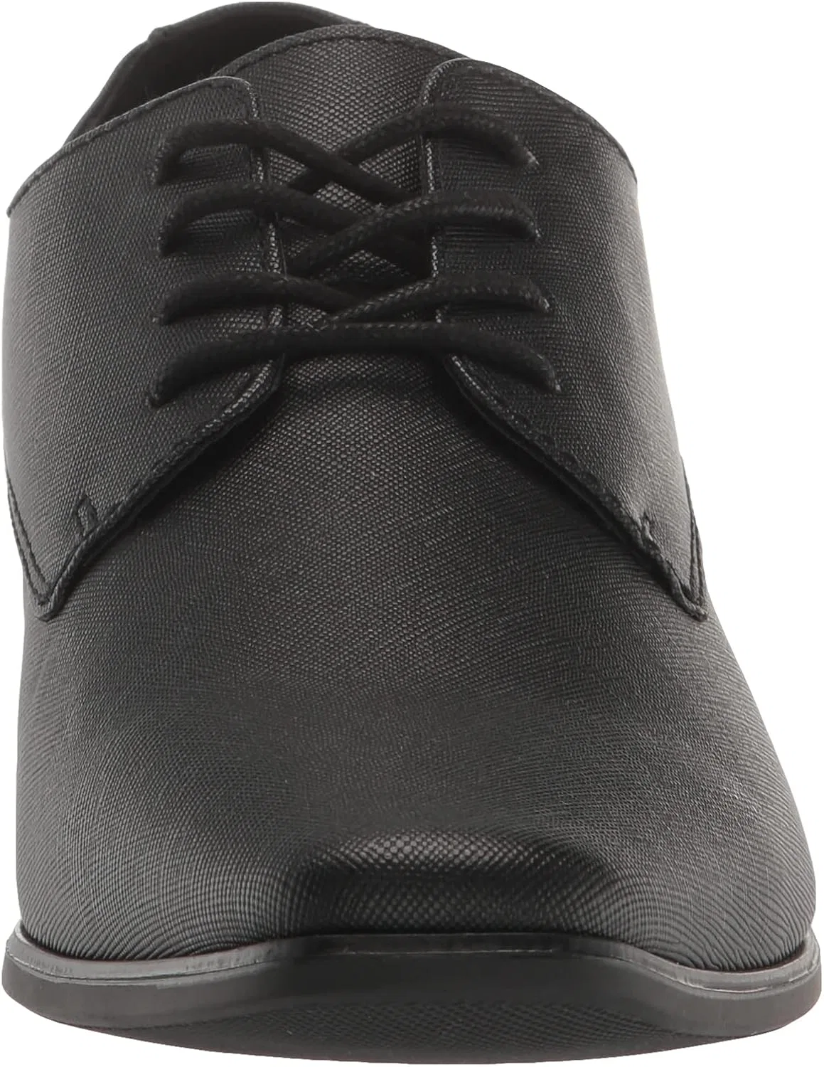 Ботинки Calvin Klein Men's Brodie Oxford, Black Saffiano 002 — фото 2