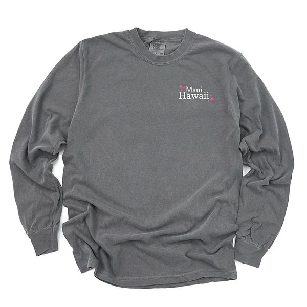 

Длинный рукав с вышивкой Maui Hawaii Stars, окрашенный в процессе пошива Simply Sage Market, Pepper