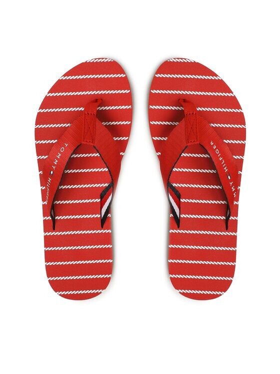 

Шлепки Tommy Hilfiger, красный