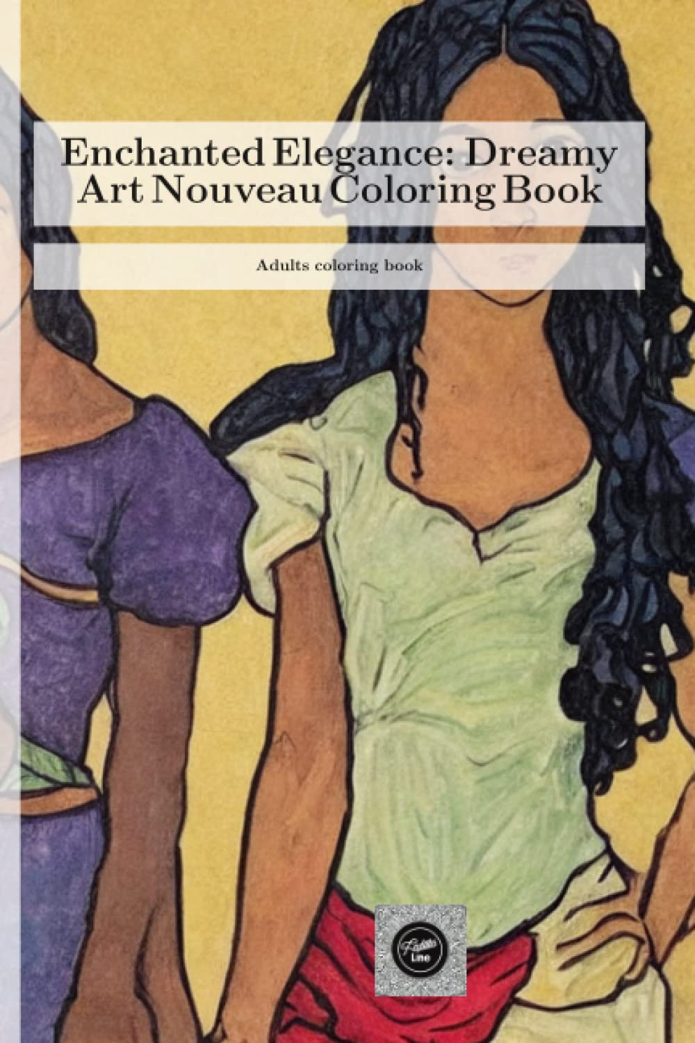 

Enchanted Elegance: Dreamy Art Nouveau Coloring Book: Adult coloring book (Italian Edition) (Independently published)