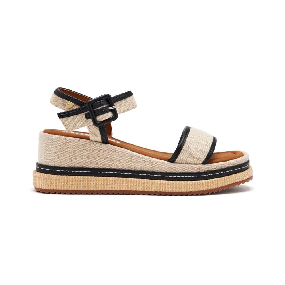 Сандалии Gioseppo Brockway wedge, бежевый