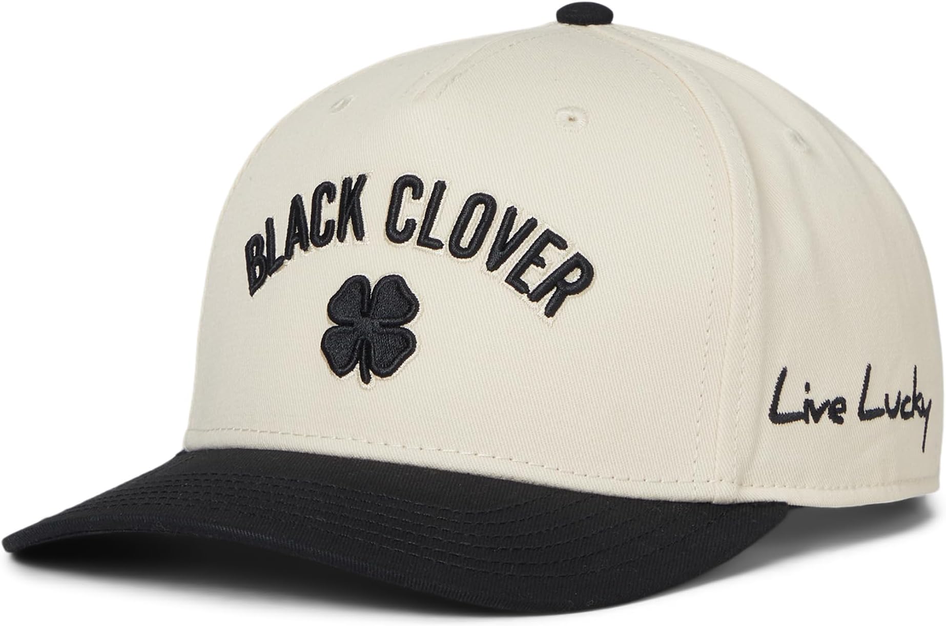 

Бейсболка Black Clover Timeless 1 Adjustable Hat, цвет Crème/Black Hat/3d Embroidery