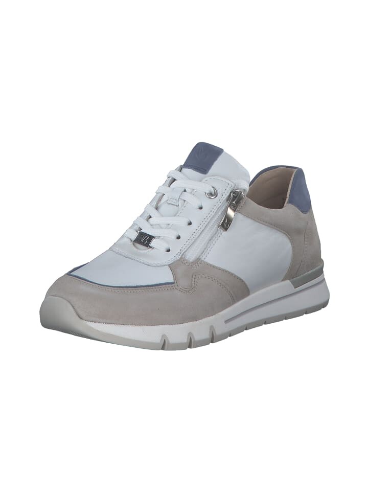 Элегантные туфли на шнуровке Caprice Schnürschuhe, цвет white/silver