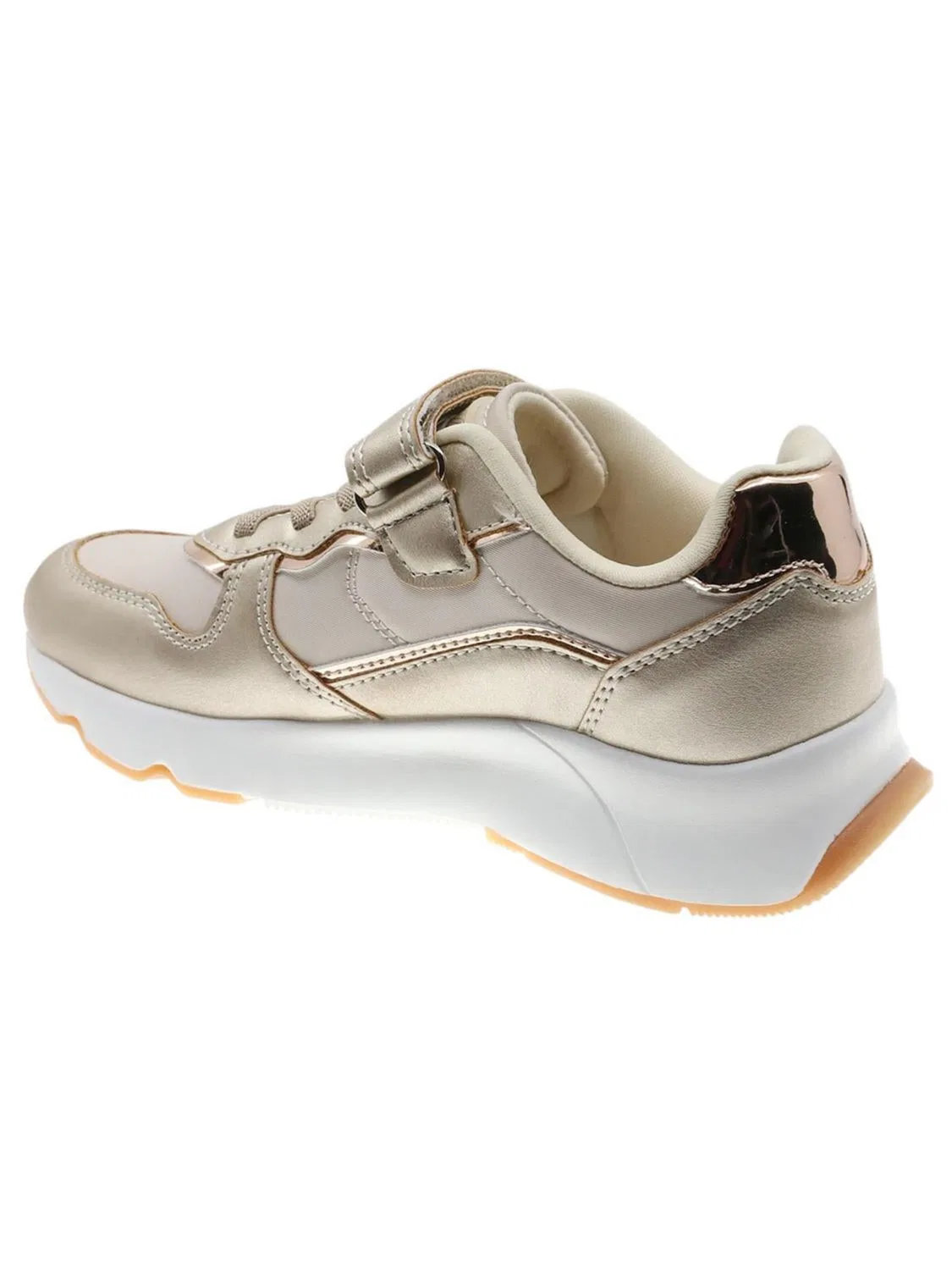 Кроссовки Beppi Casual Shoe золотого цвета — фото 2