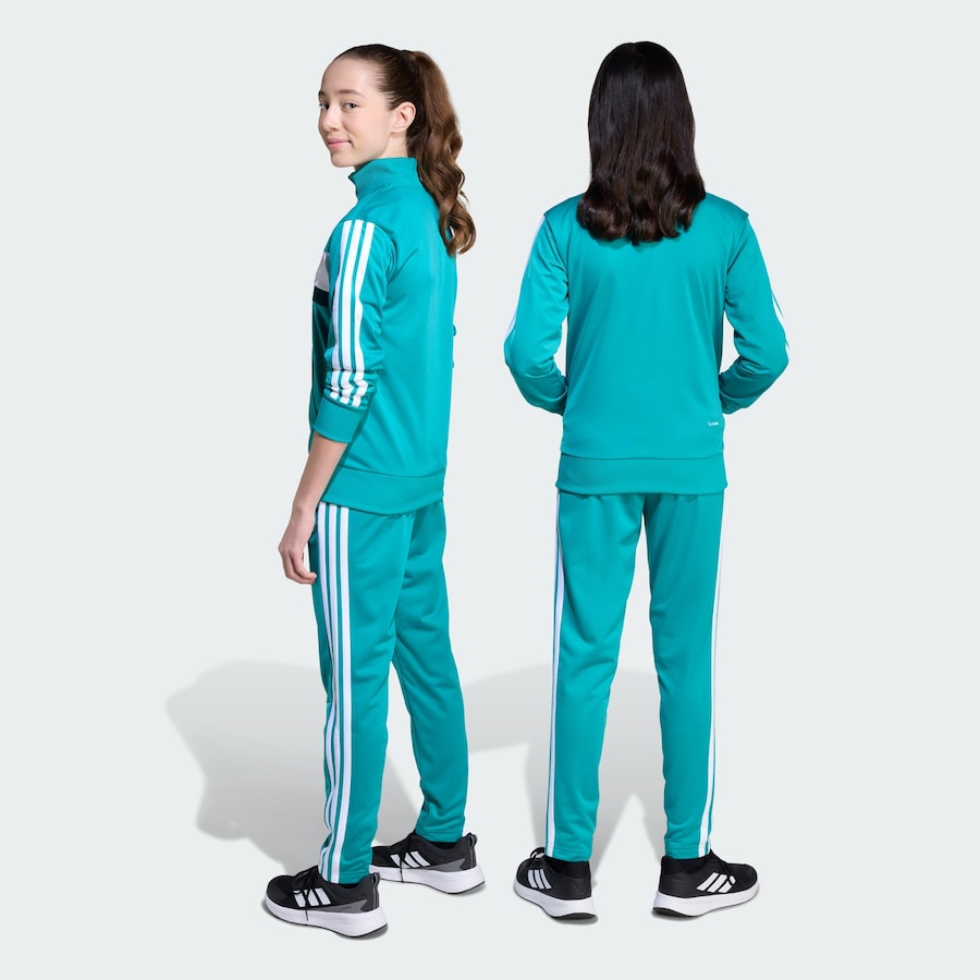 Спортивный костюм ADIDAS SPORTSWEAR Seasonal Essentials Tiberio, зеленый — фото 3