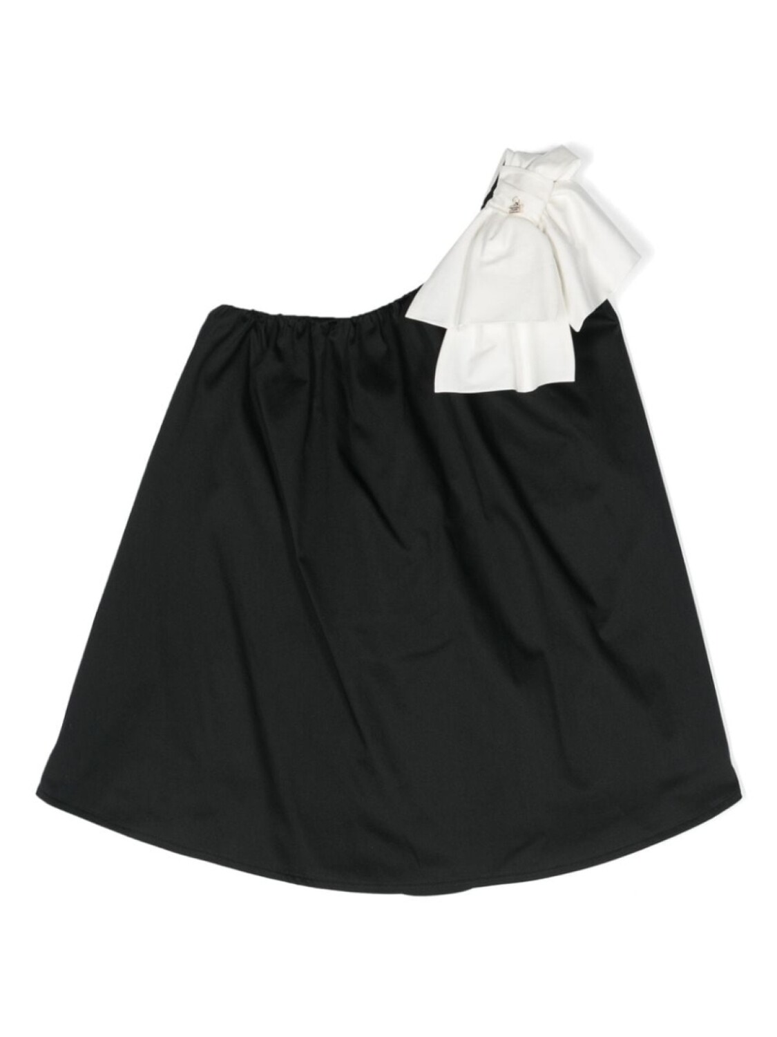 

Elisabetta Franchi La Mia Bambina платье с бантом, черный