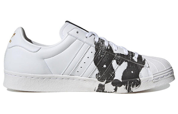 Кроссовки оригиналы суперзвезда 80-х x хан мейлин Adidas, белый — фото 2
