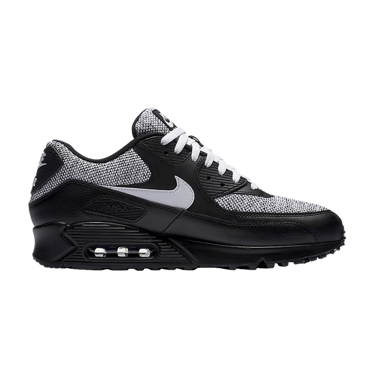 

Кроссовки Nike Air Max 90 Essential 'Black White', черный